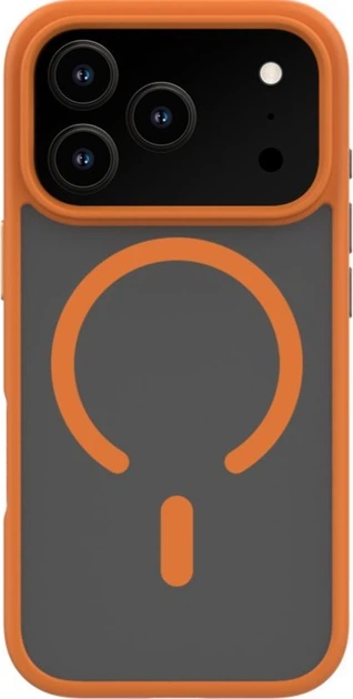 Etui plecki Evelatus Hybird MagSafe Case do Apple iPhone 17 Pro Orange (EVEAPP17PHCWMO) - obraz 2