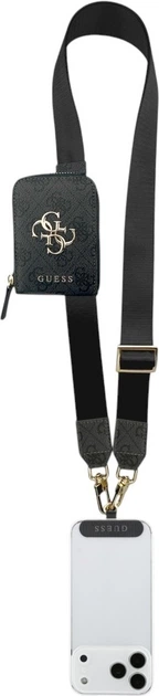 Pasek do smartfona Guess 4G Metal Logo Black (GUUCNKP4DGMK) - obraz 2