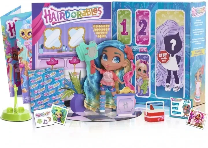 Игрушка кукла Hairdorables Dolls серия 3 с аксессуарами Кукла в коробке кукла с длинными волосами - изображение 3