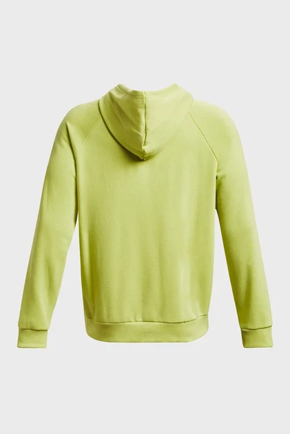 Чоловіче жовте худі UA Rival Fleece Logo HD Under Armour XXL 1379758-743 - изображение 6