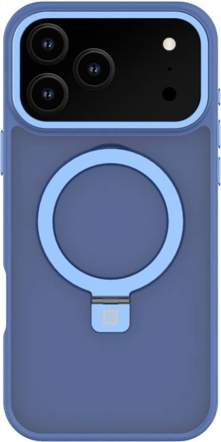 Панель Evelatus Shield MagSafe and Stand Case для Apple iPhone 17 Pro Matte Blue (EVEAPP17PSCMWSBL) - зображення 2
