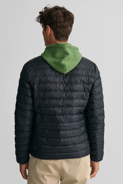 Чоловічий чорний бомбер LIGHT PADDED Gant M 7006300 - зображення 3