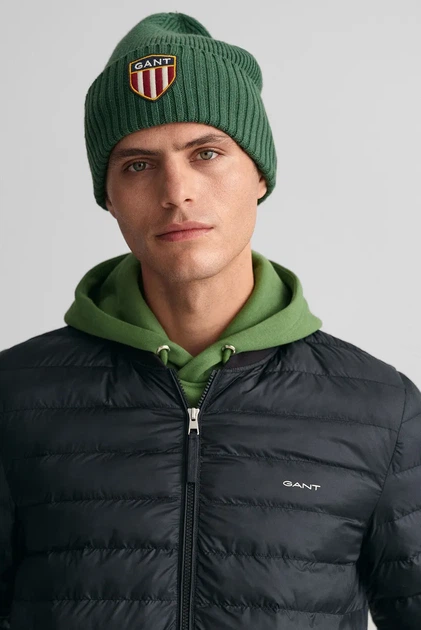 Чоловічий чорний бомбер LIGHT PADDED Gant M 7006300 - зображення 4