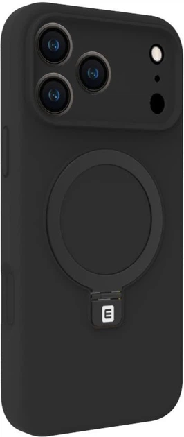 Панель Evelatus Premium MagSafe and Stand Soft Touch Silicone Case для Apple iPhone 17 Pro Black (EVEAPP17PPMWSSCB) - зображення 3