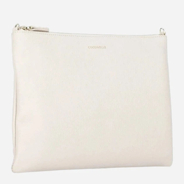 Torebka crossbody damska skórzana Coccinelle Best Crossbodymini E5MMA55F401 N17 Biała (800070354322) - obraz 4
