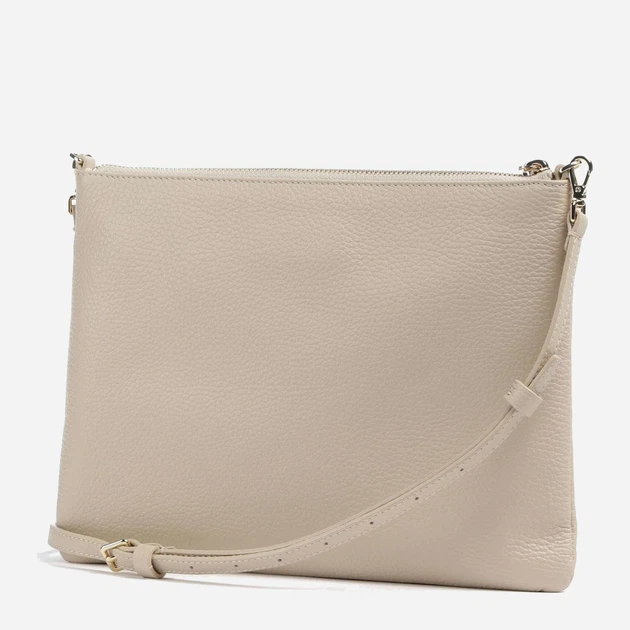 Torebka crossbody damska skórzana Coccinelle Best Crossbodymini E5MMA55F401 N64 Beżowa (800070354323) - obraz 2