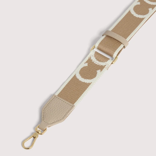 Torebka crossbody damska skórzana mała Coccinelle Tebemini E5MN555I101 N64 Beżowa (800070354333) - obraz 4