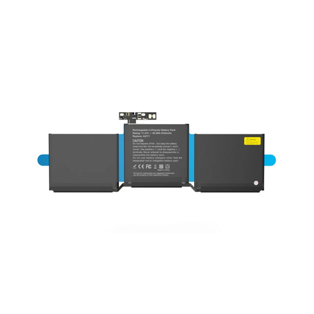 Акумулятор MacBook Pro Retina 13" 2019 (A2159/A2171), 5103 mAh, Original PRC - Фото 1 Акумулятор MacBook Pro Retina 13" 2019 (A2159/A2171), 5103 mAh, Original PRC - зображення 1