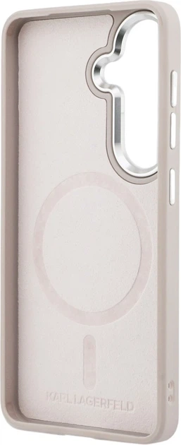 Чохол Karl Lagerfeld Embossed Ring RSG Logo MagSafe для Samsung Galaxy S26 Plus Pink (KLHMS26MPSKRSGEP) - зображення 7
