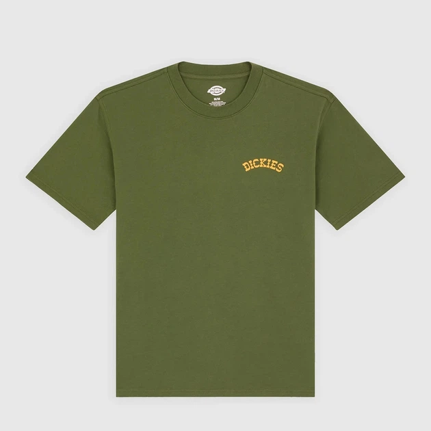 Футболка бавовняна довга чоловіча Dickies Bettsville Ss DK0A8887K721 L Хакі (800070354537) - зображення 8