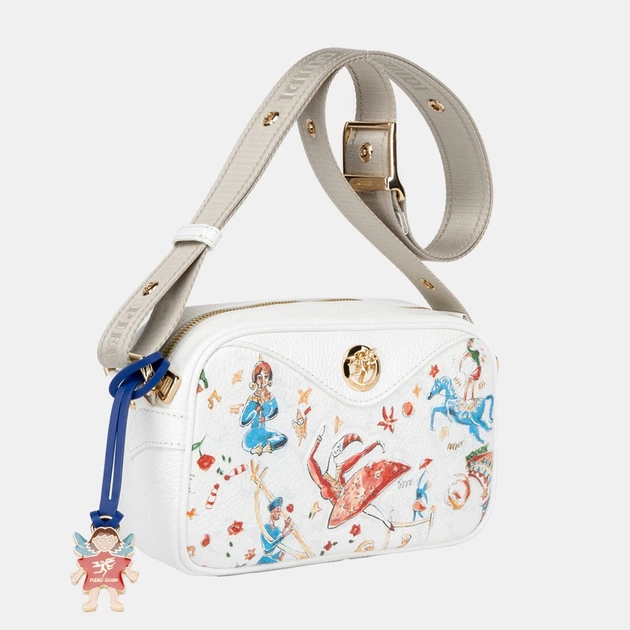 Torebka crossbody damska skórzana mała Piero Guidi Ursula L1AD81092 37 Biała (800070359122) - obraz 4