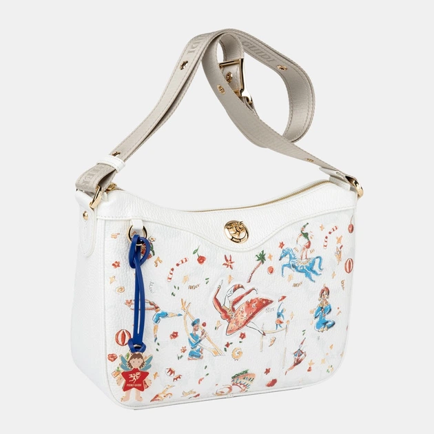 Torebka crossbody damska skórzana Piero Guidi Arianna L1AF11092 37 Biała (800070359124) - obraz 4