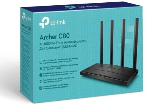 Роутер TP-LINK Archer C80, Black - изображение 4