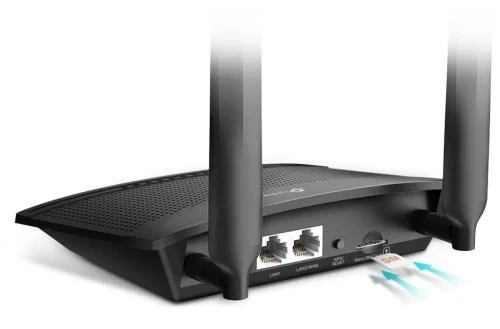 Роутер TP-LINK TL-MR100, Black - Фото 3 Роутер TP-LINK TL-MR100, Black - изображение 3