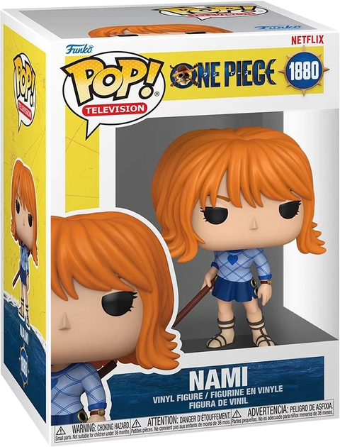 Ігрова фігурка Funko Pop! серії One Piece S1 - Намі (75666) - Фото 1 Ігрова фігурка Funko Pop! серії One Piece S1 - Намі (75666) - зображення 1