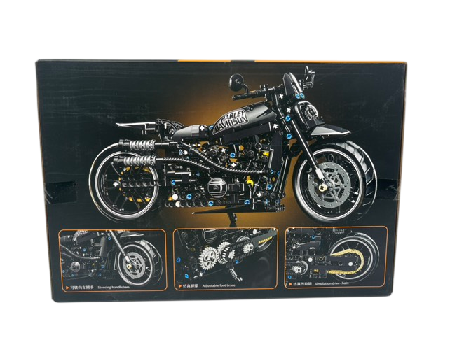 Конструктор Мотоцикл Спортбайк Harley-Davidson 680 деталей - Фото 9 Конструктор Мотоцикл Спортбайк Harley-Davidson 680 деталей - изображение 9