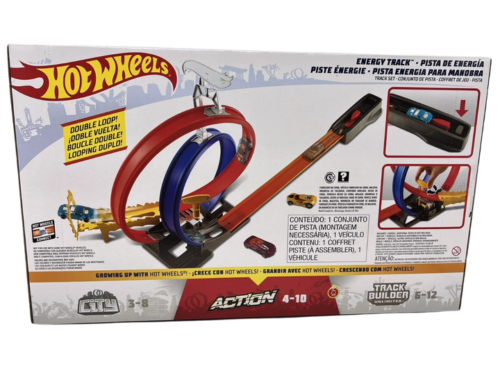 Игровой набор Трек Хот Вилс Hot Wheels Полный вперед Механически запуск 1 машинка Хот Вилс - Фото 8 Игровой набор Трек Хот Вилс Hot Wheels Полный вперед Механически запуск 1 машинка Хот Вилс - изображение 8