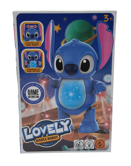 Музыкальная интерактивная игрушка Стич Stitch Танцует 25 см - изображение 6