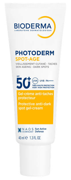 Біодерма Фотодерм Спот Ейдж SPF 50+ Bioderma Photoderm Spot-Age Antioxidant Gel Creme 40 мл - Фото 3 Біодерма Фотодерм Спот Ейдж SPF 50+ Bioderma Photoderm Spot-Age Antioxidant Gel Creme 40 мл - зображення 3