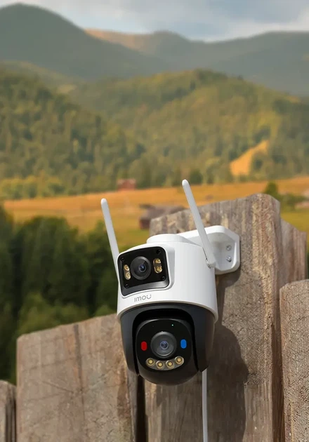 Уличная 4G IP камера видеонаблюдения с двумя объективами IMOU Cruiser Dual 2C 4G, 6МП - изображение 3