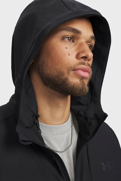 Вітрівка Under Armour UA Unstoppable Woven Jacket S Чорний 6014621-001 - Фото 3 Вітрівка Under Armour UA Unstoppable Woven Jacket S Чорний 6014621-001 - изображение 3