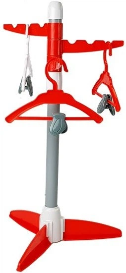 Zestaw do prasowania LeanToys Funny Iron żelazko z akcesoriami i efektami 6 elementów 499242 (5905884456071) - obraz 4