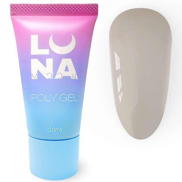 Полігель для нарощування нігтів LUNA Poly Gel №6 30 мл - Фото 1 Полігель для нарощування нігтів LUNA Poly Gel №6 30 мл - изображение 1