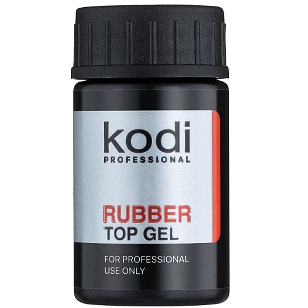 Топ для нігтів Kodi Professional Rubber Top 14 мл - Фото 1 Топ для нігтів Kodi Professional Rubber Top 14 мл - изображение 1
