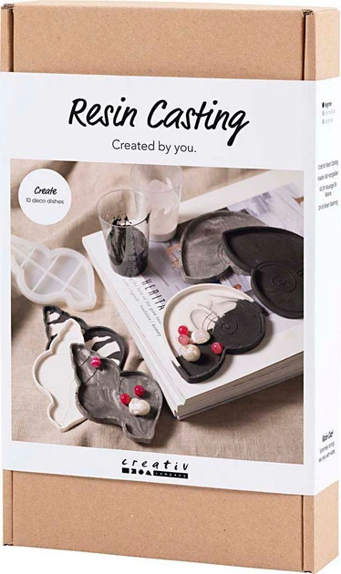 Zestaw kreatywny Creativ Company Resin Casting Create 10 deco dishes 977817 (5712854785198) - obraz 2