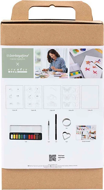 Zestaw kreatywny Creativ Company Watercolour 977768 (5712854765640) - obraz 4