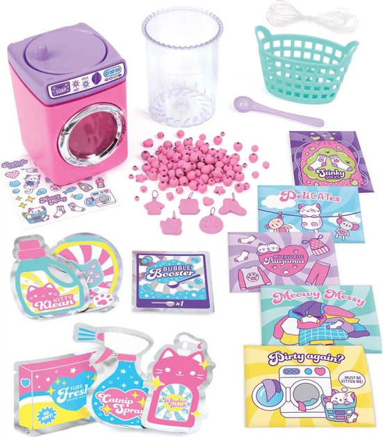 Набір для створення браслетів Make it Real Wash N Bead Bracelets 141 шт MR1466 (695929214661) - зображення 2