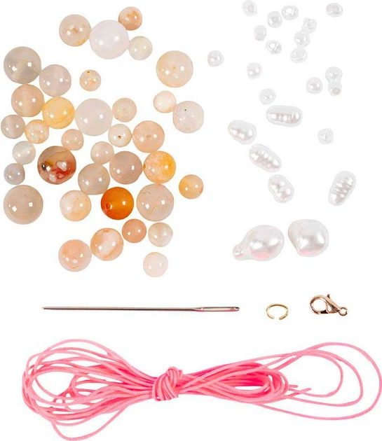 Набір для створення прикрас Creativ Company Jewellery Necklace and 2 bracelets 977798 (5712854775601) - зображення 2