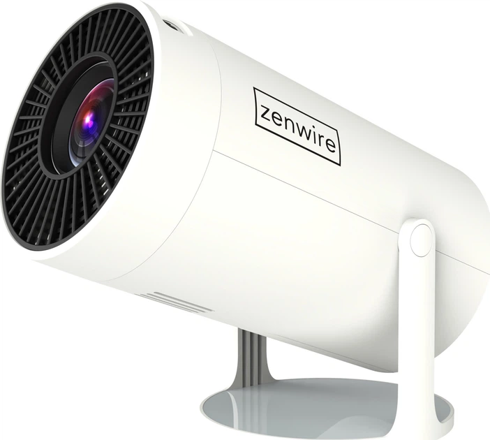 Projektor przenośny Zenwire R1 White (5904507529956) - obraz 3
