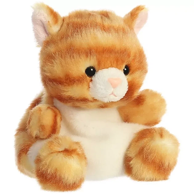 М'яка іграшка Aurora Palm Pals Кошеня руде 15 см (190261K) - зображення 2