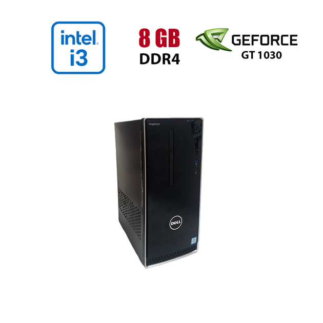 ПК Dell Inspirion 3668 Tower / Intel Core i3-7100 (2 (4) ядра по 3.9 GHz) / 8 GB DDR4 / 256 GB SSD / nVidia GeForce GT 1030, 2 GB GDDR5, 64-bit / Wi-Fi+Bluetooth / DVD / Win 10 Home Lic б/у - Фото 1 ПК Dell Inspirion 3668 Tower / Intel Core i3-7100 (2 (4) ядра по 3.9 GHz) / 8 GB DDR4 / 256 GB SSD / nVidia GeForce GT 1030, 2 GB GDDR5, 64-bit / Wi-Fi+Bluetooth / DVD / Win 10 Home Lic б/у - изображение 1