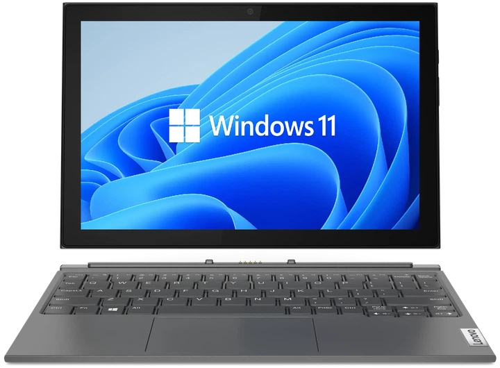 Сенсорний ноутбук 10.3" Lenovo IdeaPad Duet 3 10IGL5 Intel Celeron N4020 RAM 4GB eMMC 64GB Win11 (UKR) - Уцінка - зображення 2