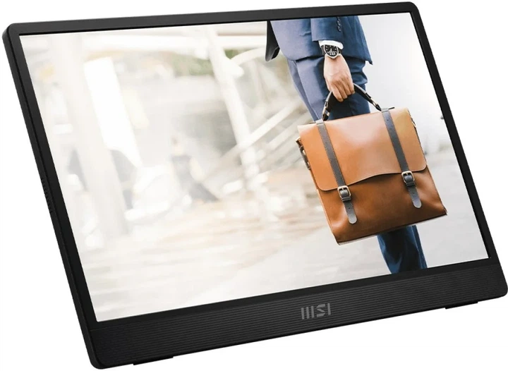 Монітор портативний 15.6" MSI PRO MP161DE E2 Full HD IPS 60 Гц Чорний - Уцінка - Фото 3 Монітор портативний 15.6" MSI PRO MP161DE E2 Full HD IPS 60 Гц Чорний - Уцінка - зображення 3
