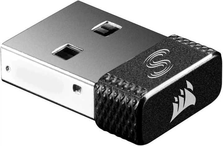 Игровая беспроводная мышь Corsair Harpoon RGB Wireless / Bluetooth / Радиоканал / PixArt PMW3325 / 10000 DPI / 6 кнопок / RGB подсветка / Съемный кабель / Черная - Б/У - изображение 8