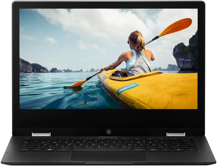 Сенсорный ноутбук 13.3" MEDION AKOYA E3221 Intel Celeron N4020 RAM 4GB SSD 128GB Win11 (UKR) - Уценка - Фото 2 Сенсорный ноутбук 13.3" MEDION AKOYA E3221 Intel Celeron N4020 RAM 4GB SSD 128GB Win11 (UKR) - Уценка - изображение 2