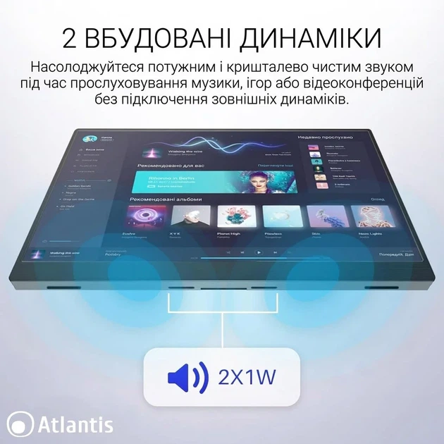 Монітор портативний сенсорний 15.6" Atlantis A05-P156AT1 Full HD IPS 60 Гц - Уцінка - Фото 6 Монітор портативний сенсорний 15.6" Atlantis A05-P156AT1 Full HD IPS 60 Гц - Уцінка - зображення 6