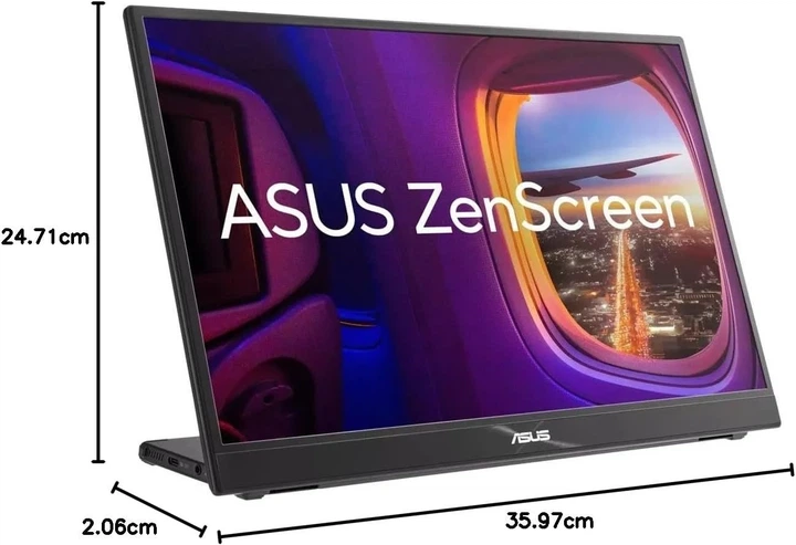 Монитор портативный 15.6" ASUS ZenScreen MB16QHG 2K IPS 120 Гц - Уценка - изображение 6