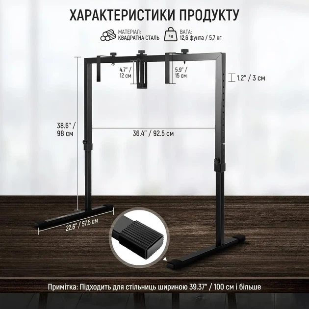 Стойка для настольной съемки с верхним креплением камеры Neewer ST100 / 100 x 92.5 см / Черный - Б/У - изображение 5