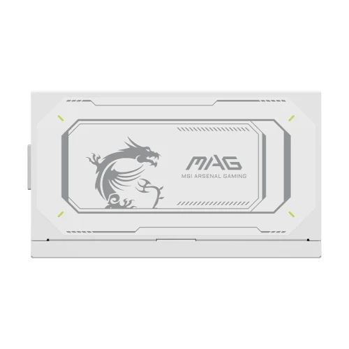 Блок питания 1000 Вт, MSI MAG A1000GL PCIE5, White - изображение 8
