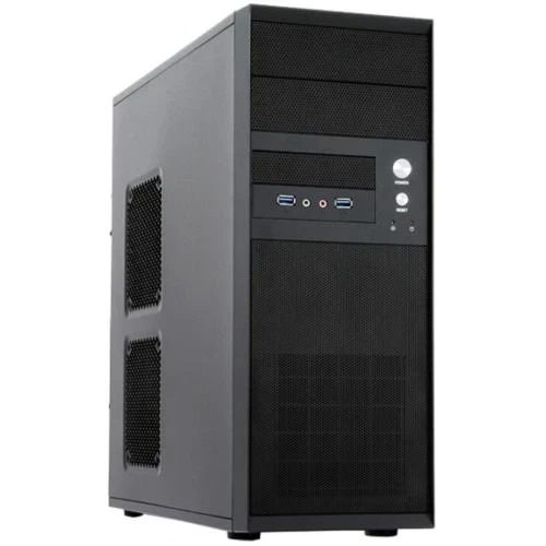 Корпус Chieftec iArena CQ-01B-U3-OP Black, без БЖ, Mid Tower, ATX / Micro ATX / Mini ITX, 2xUSB 3.0 - изображение 2