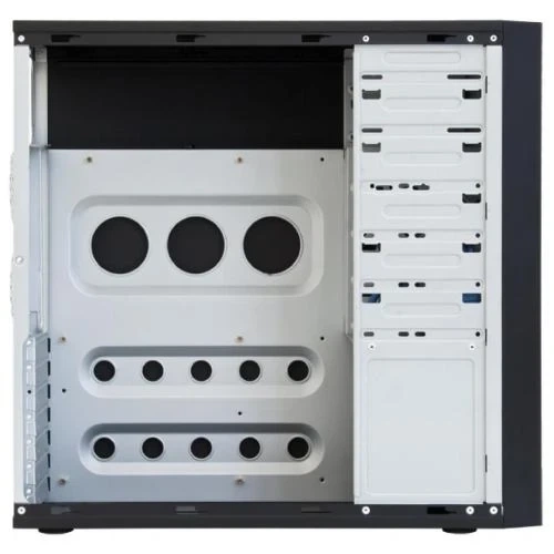 Корпус Chieftec iArena CQ-01B-U3-OP Black, без БЖ, Mid Tower, ATX / Micro ATX / Mini ITX, 2xUSB 3.0 - изображение 3