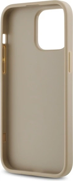 Etui plecki DKNY Quilted Stack Logo do Apple iPhone 14 Pro Max Beige (DKHCP14XPQDSLE) - obraz 7