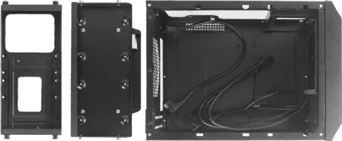 Корпус Chieftec Pro Cube Mini, Black (CN-01B-OP) - Фото 6 Корпус Chieftec Pro Cube Mini, Black (CN-01B-OP) - изображение 6