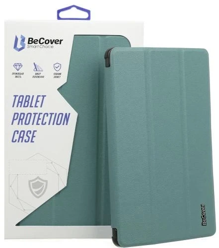Чохол-книжка для планшета Lenovo Tab M10 (3rd Gen) (TB-328F),10.1", BeCover Smart Case, Dark Green - зображення 2