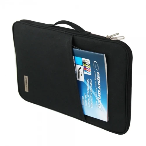 Чехол для ноутбука 15.6" Esperanza "Prato", Black (ET194) - Фото 4 Чехол для ноутбука 15.6" Esperanza "Prato", Black (ET194) - изображение 4