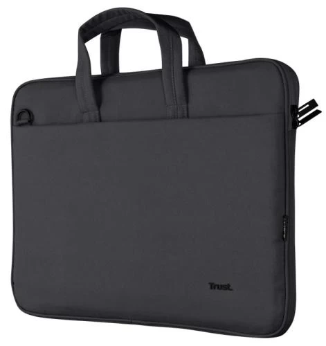 Сумка 16" Trust Bologna Slim, Black (24447) - Фото 1 Сумка 16" Trust Bologna Slim, Black (24447) - зображення 1